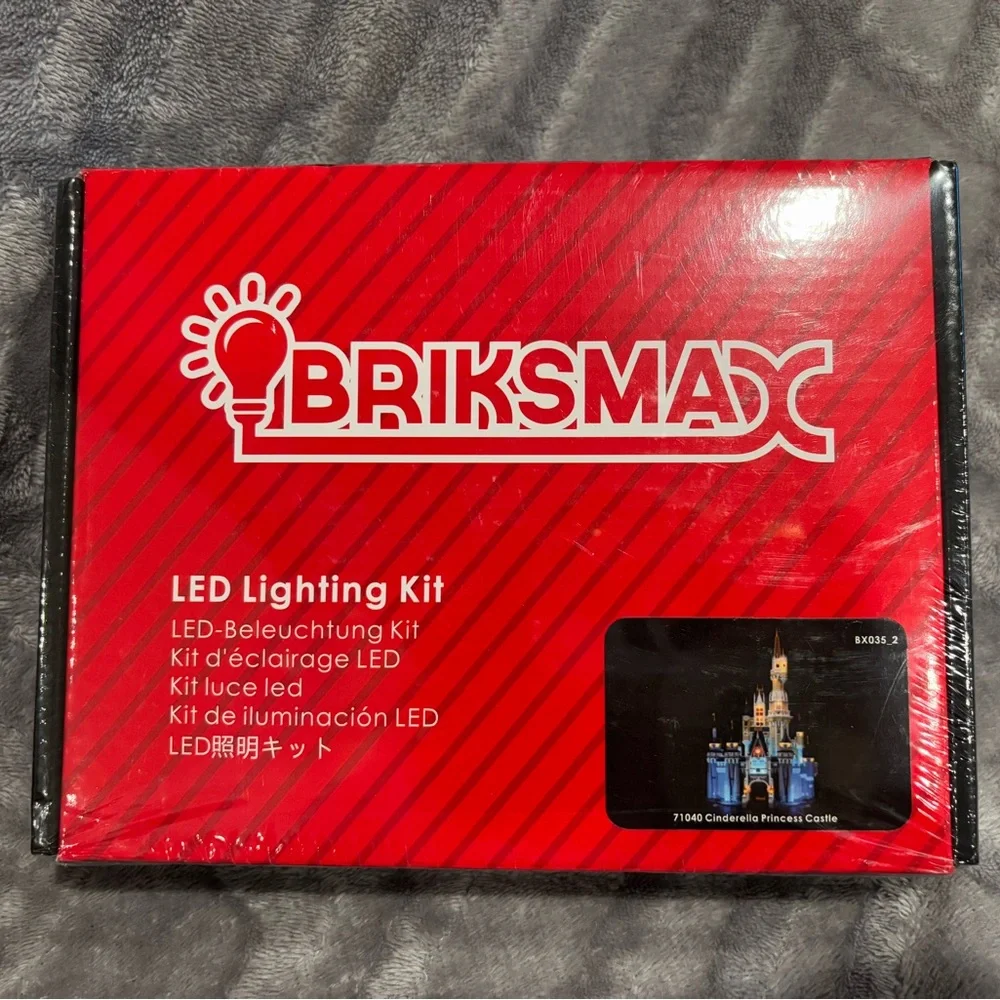 BRIKSMAX‎ Led Lighting Kit for The Disney Castle - Compatible with Lego 71040